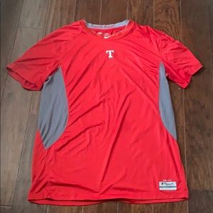 Texas Rangers Nike Fitted Shirt
